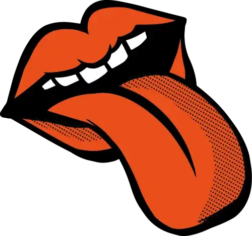 Freche Rockzunge von wir.rocken.digital